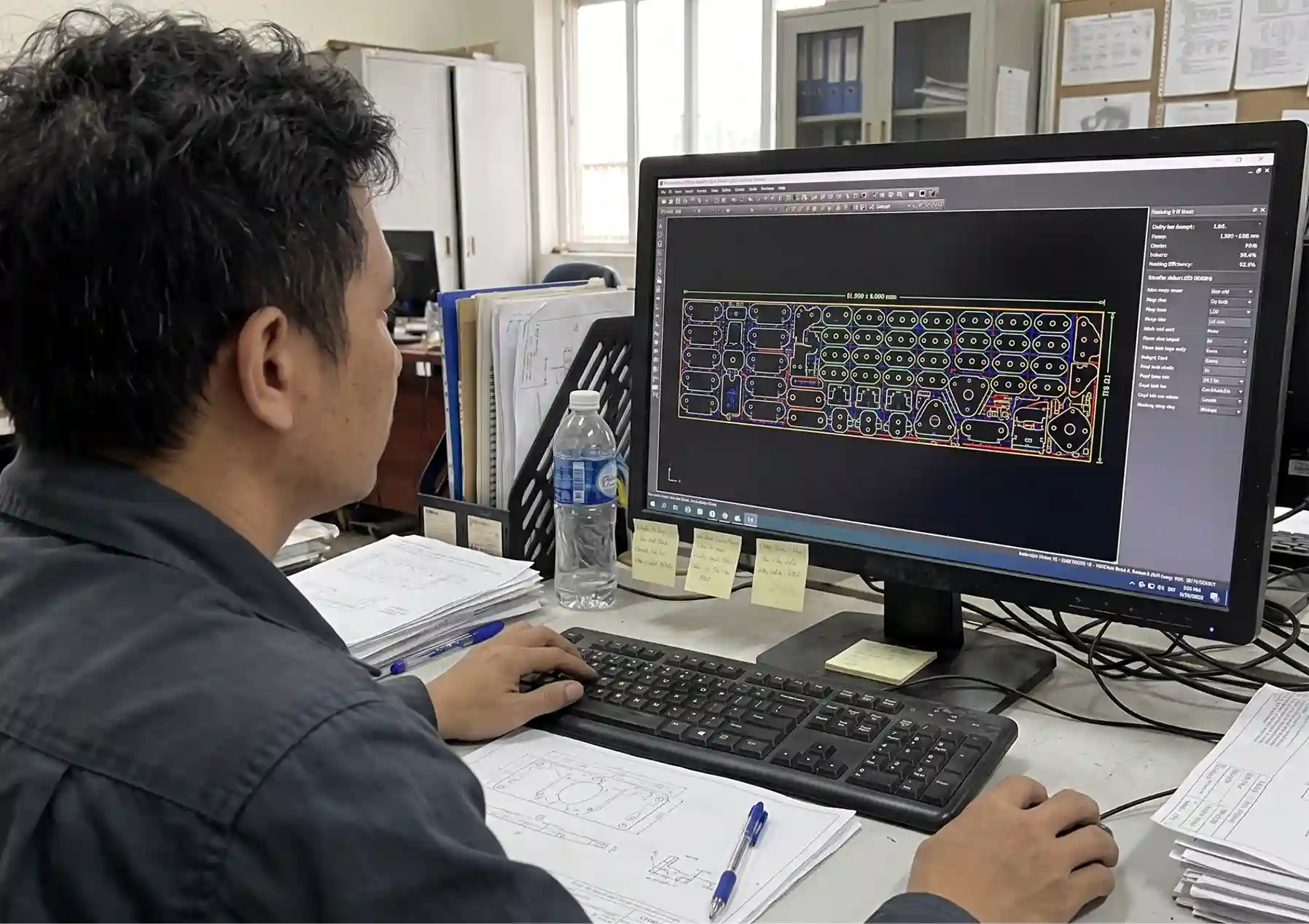 Bản vẽ lập trình nesting tự động xếp phôi tiết kiệm chi phí thép tấm Sơ đồ lập trình nesting tối ưu phôi thép tấm cắt laser