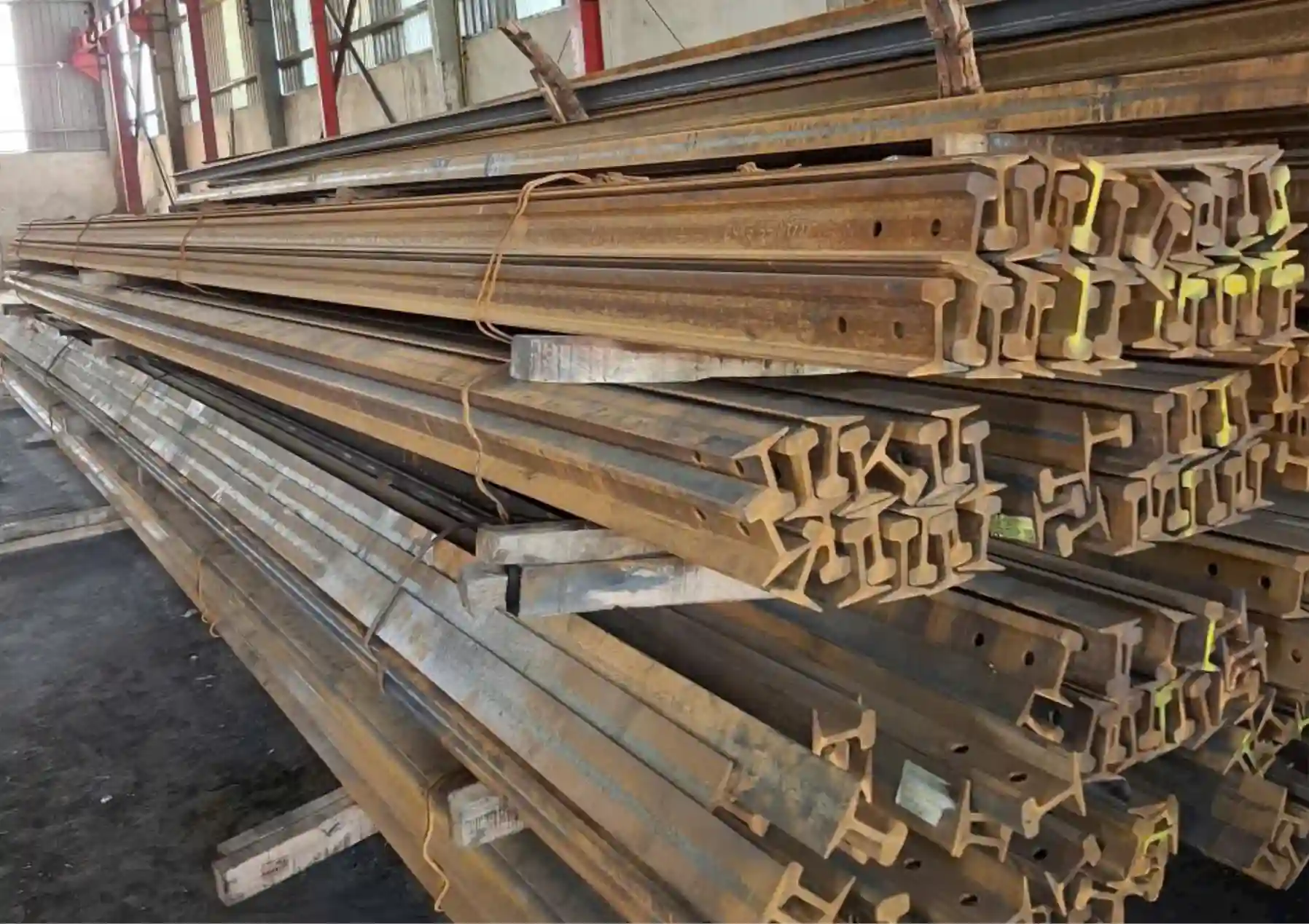Thép ray nhẹ P24 được sử dụng rất nhiều trong công nghiệp
